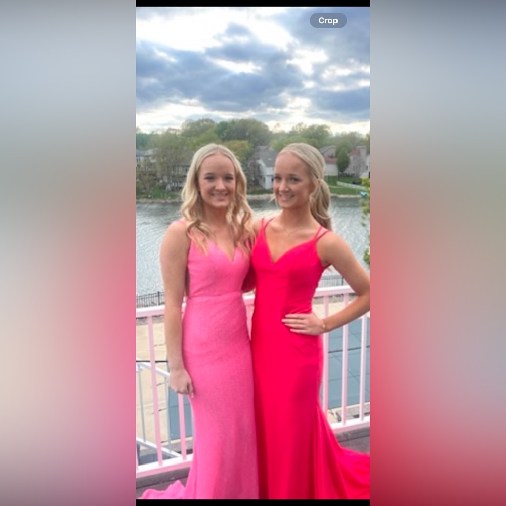 Vibrant Pink and Red Dresses